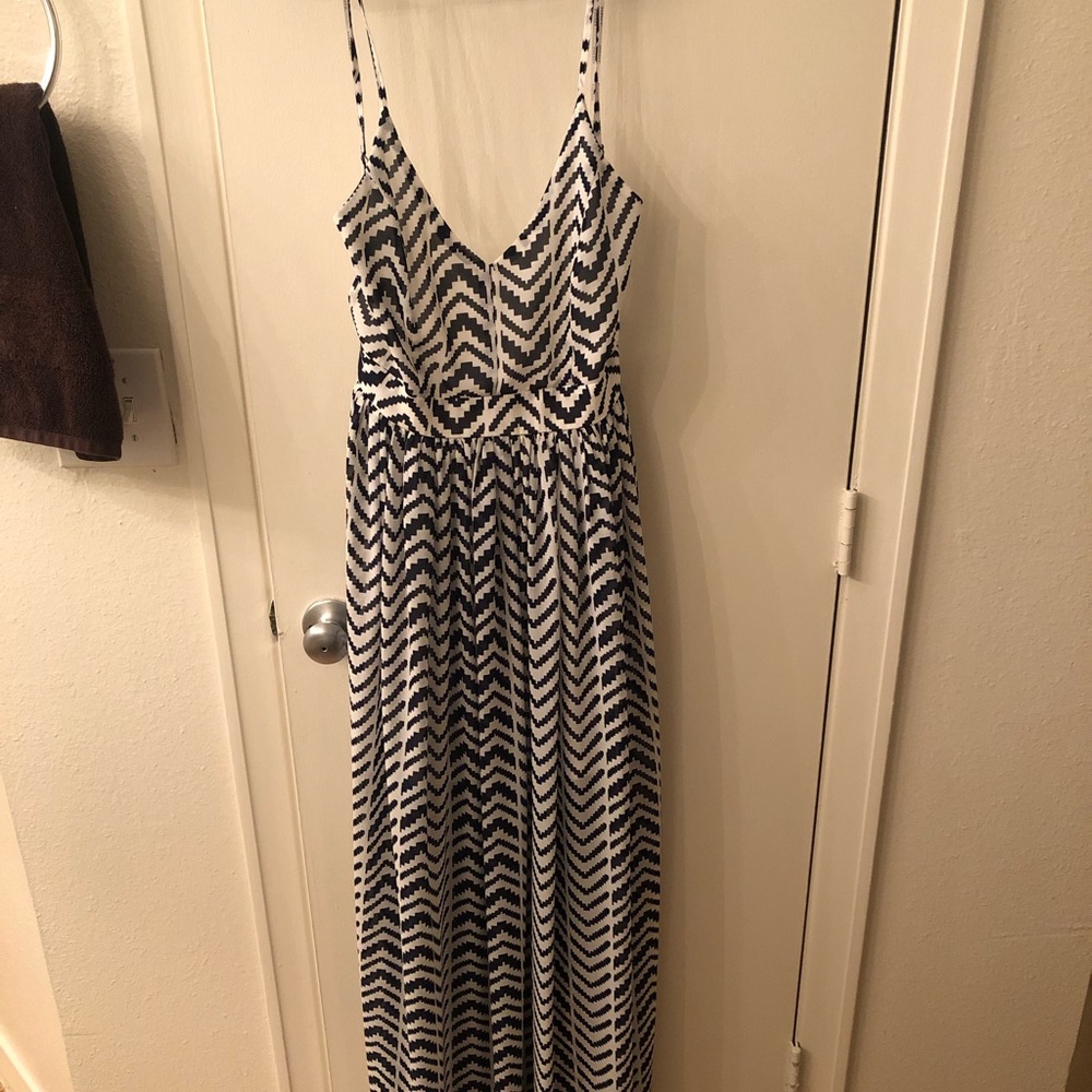 Open back, maxi dress